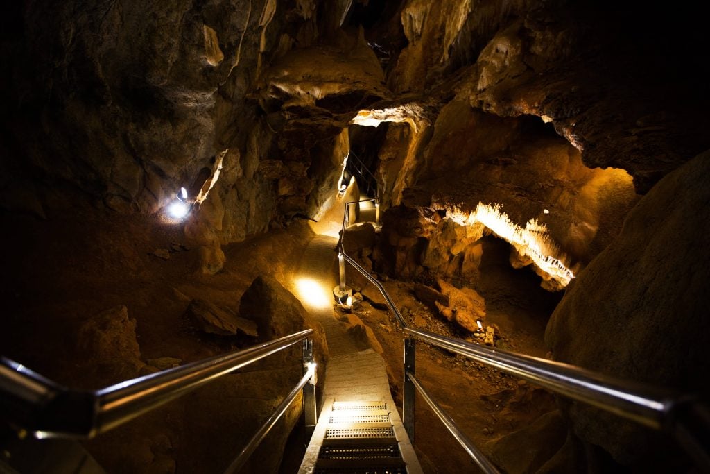 staircase leading into Chillagoe cave