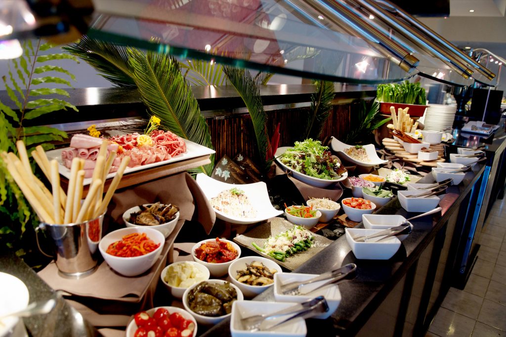 Pullman Cairns International Seafood Buffet Salad Bar