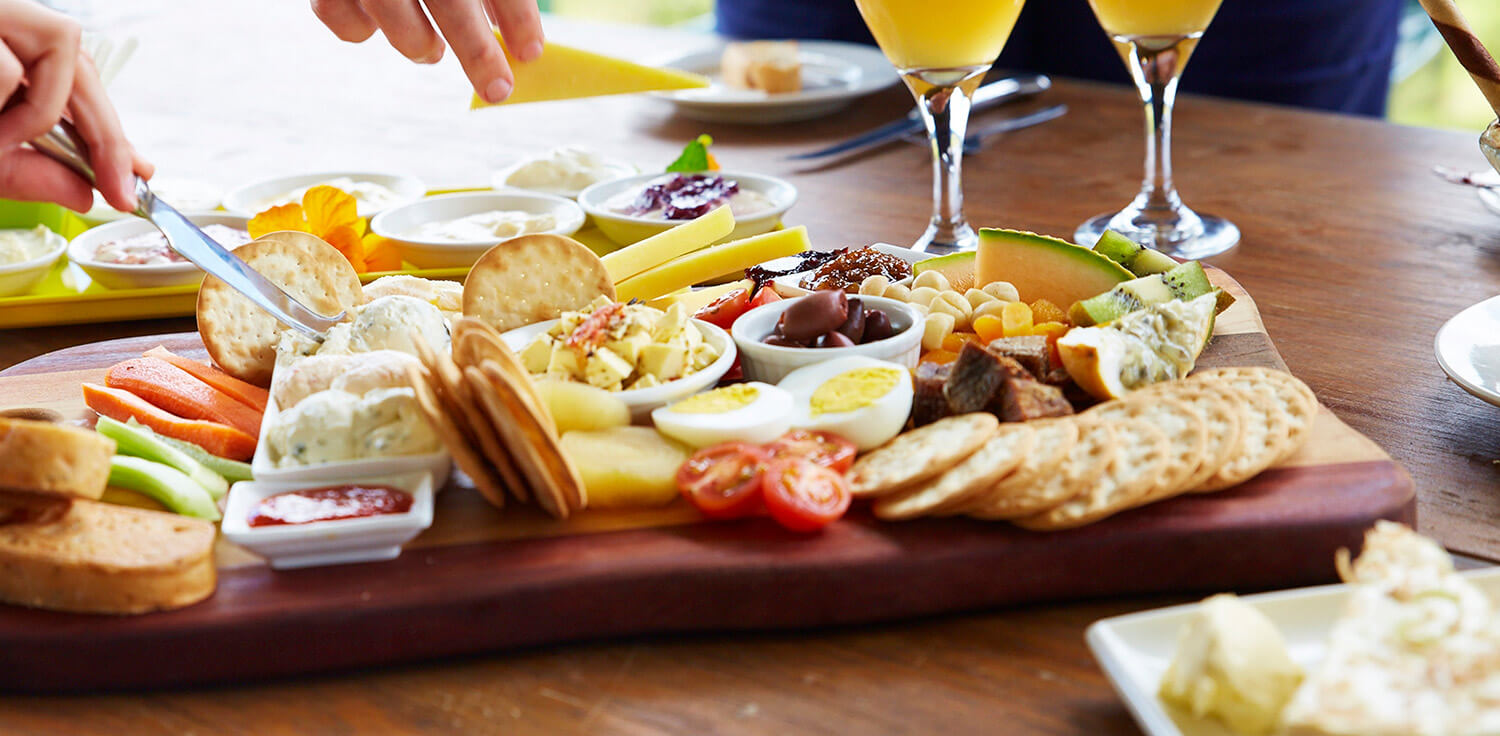 Share platter at Mungalli Dairy