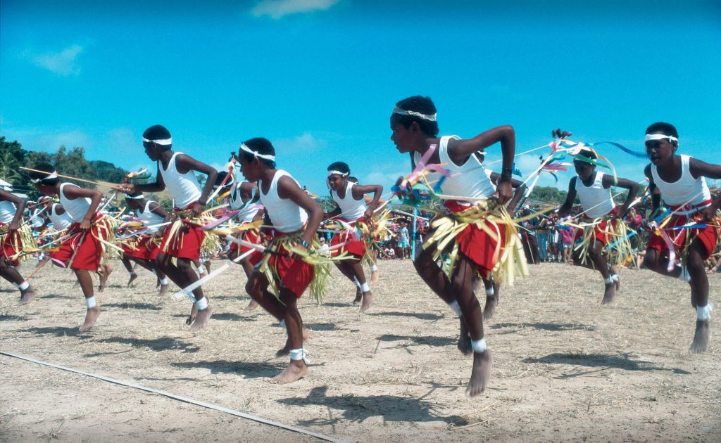 Dancers in the Torres Strait