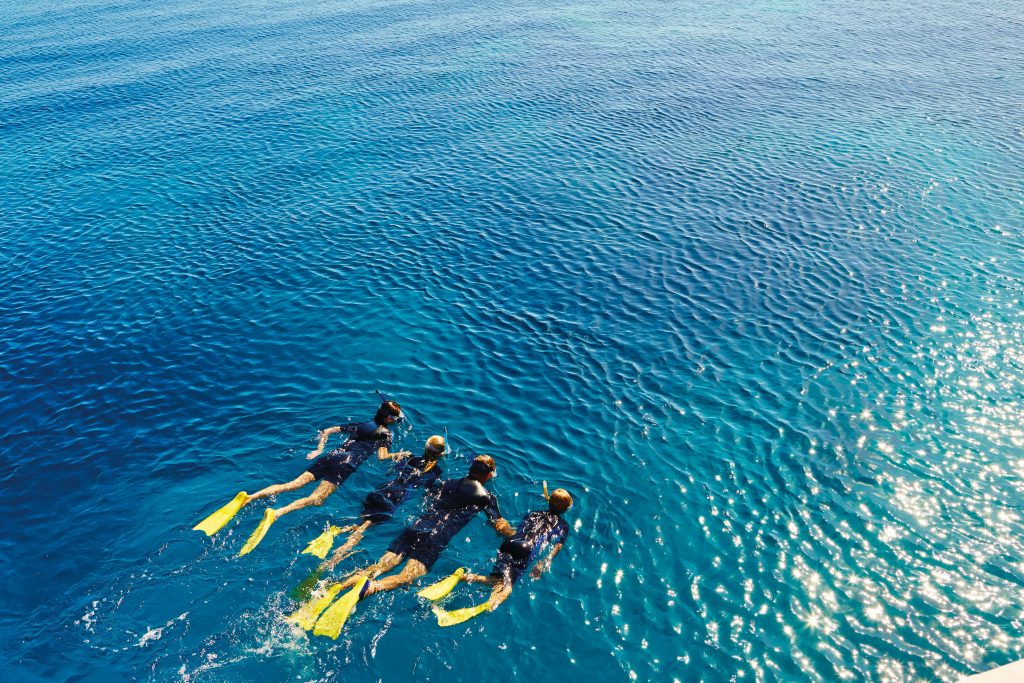 Snorkelling on the Great Barrier Reef